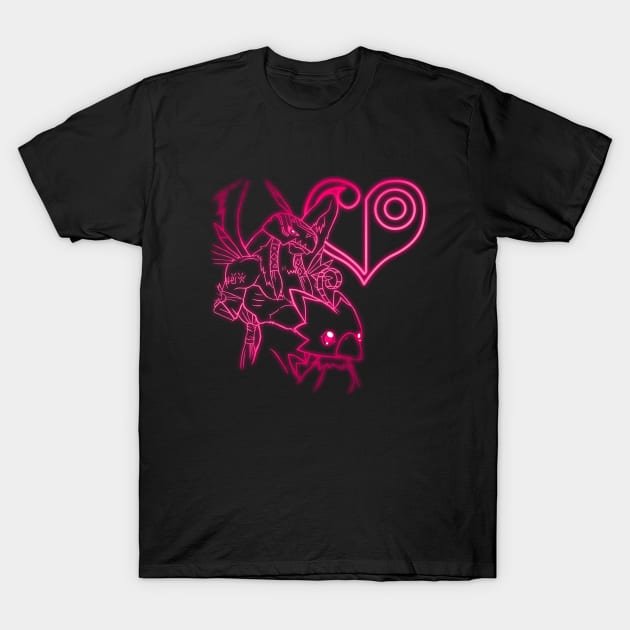 Crest of Love T-Shirt by spdy4